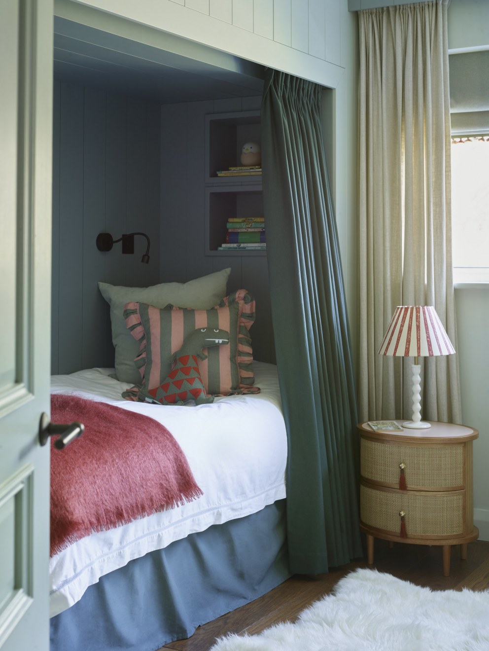 Fieldwick Farmhouse | Pink Kids' Room | Interior Designers